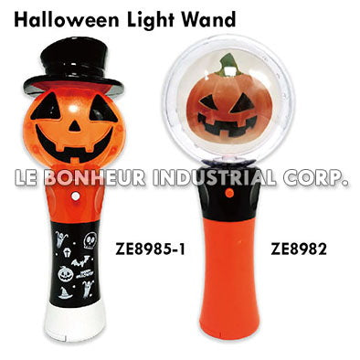 Pumpkin Halloween Light Wand