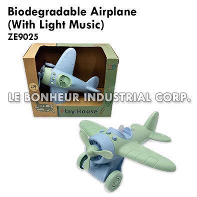 Biodegradable Airplane (With Light Music)