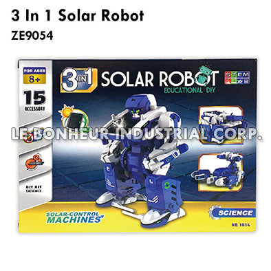 3 In 1 Solar Robot