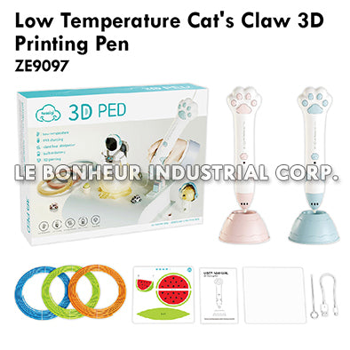 Low Temperature Cat'S Claw 3D Printing Pen