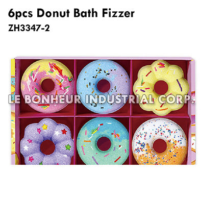 6pcs Donut Bath Fizzer