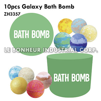 10pcs Galaxy Bath Bomb