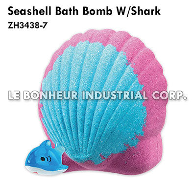 Seashell Bath Bomb W/Shark