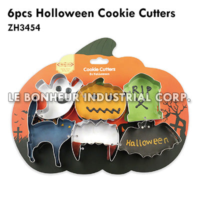 6pcs Holloween Cookie Cutters