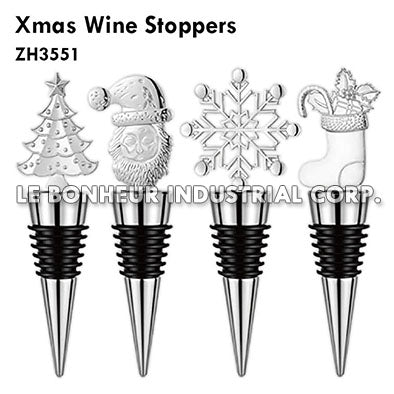 Xmas Wine Stoppers