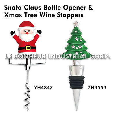 Xmas Tree Wine Stoppers