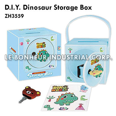 D.I.Y. Dinosaur Storage Box