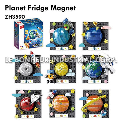 Planet Fridge Magnet