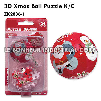 3D Xmas Ball Puzzle K/C