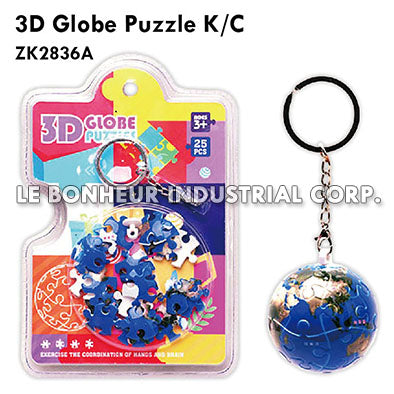 3D Globe Puzzle K/C