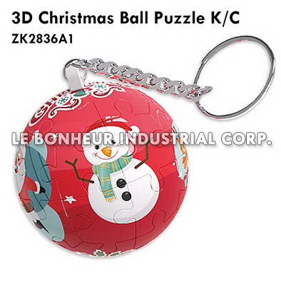 3D Christmas Ball Puzzle K/C