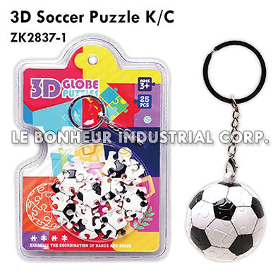 3D Soccer Puzzle K/C