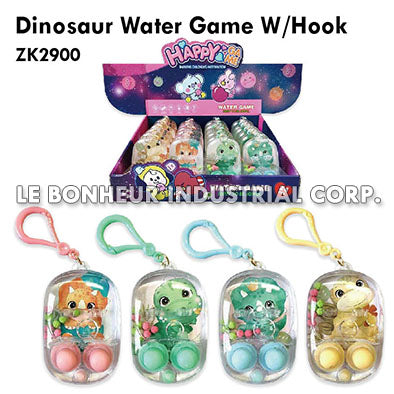 Dinosaur Water Game W/Hook