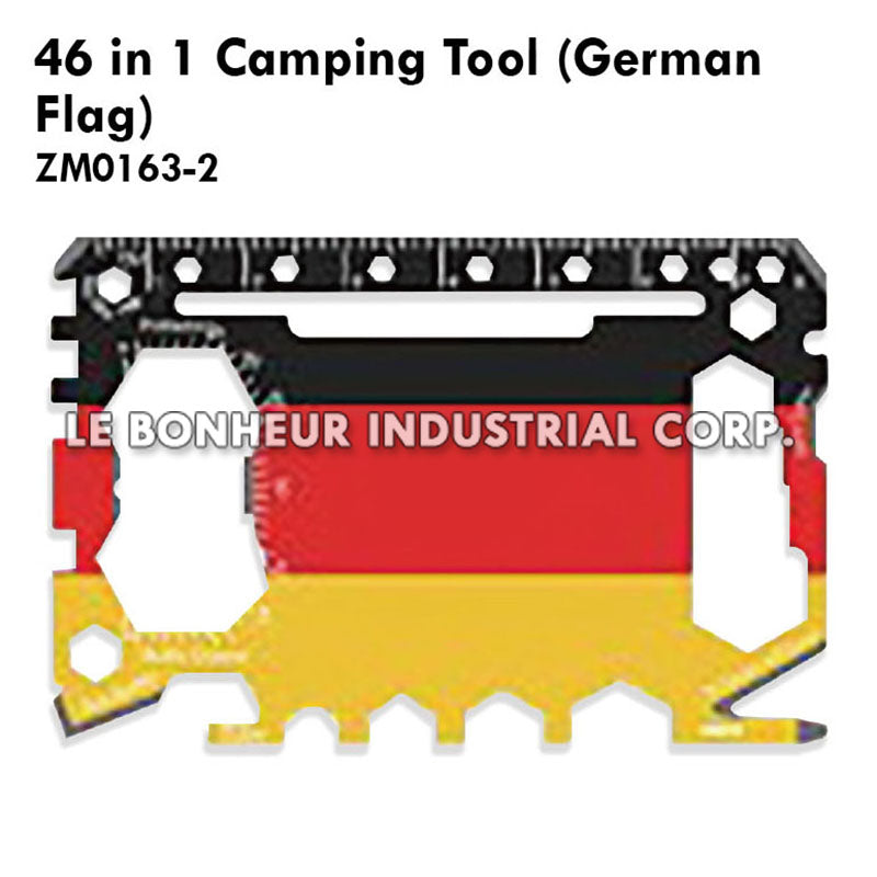 46 In 1 Camping Tool (German Flag)