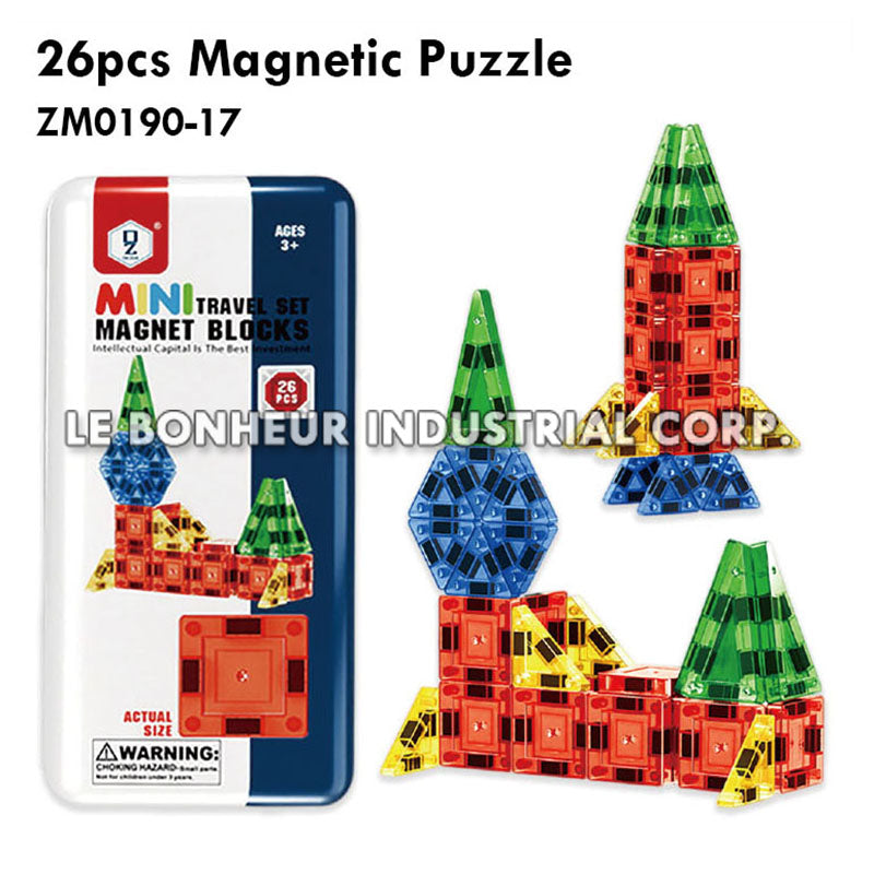 26pcs Magnetic Puzzle