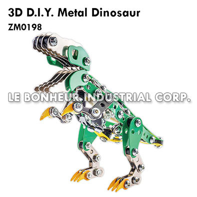 D.I.Y. 3D Metal Dinosaur