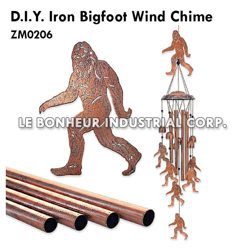 D.I.Y. Iron Bigfoot Wind Chime