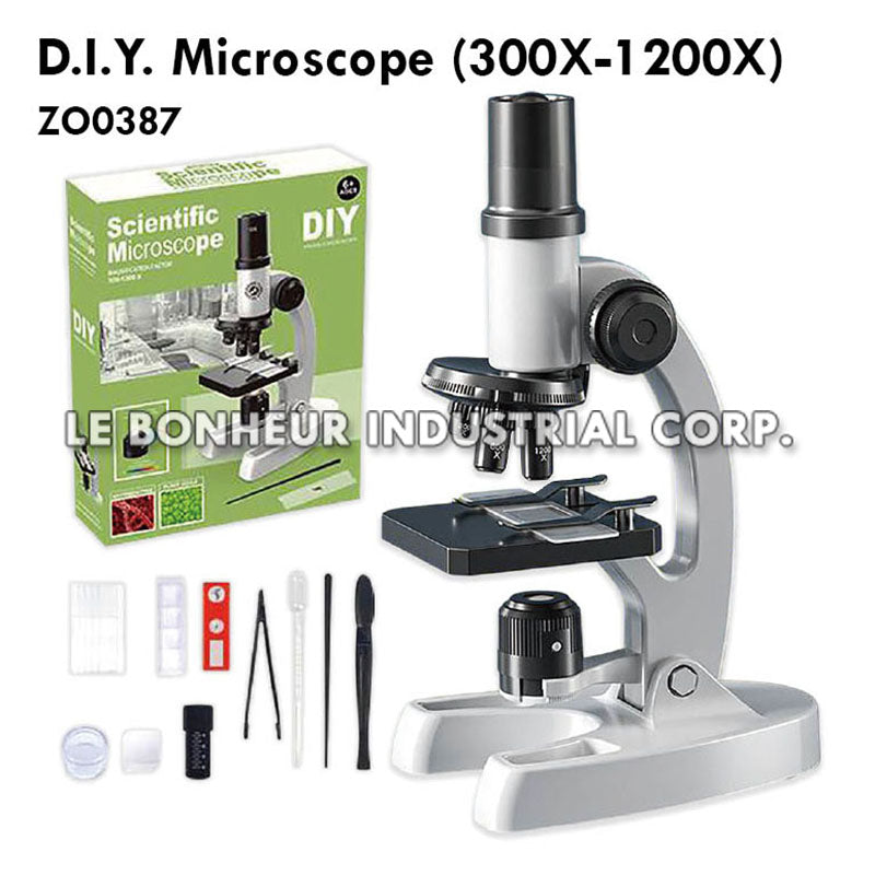 D.I.Y. Microscope (300X-1200X)