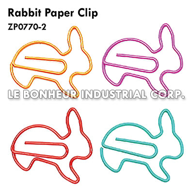 Rabbit Paper Clip
