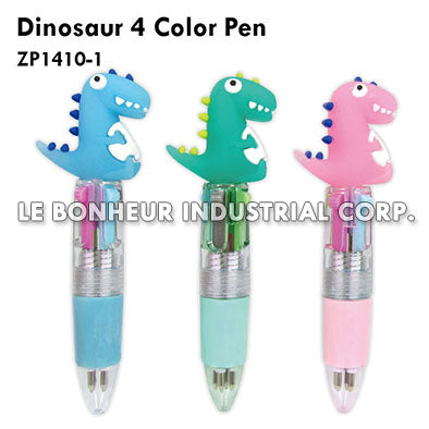 Dinosaur 4 Color Pen