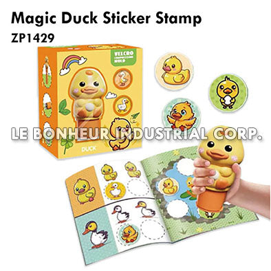 Magic Duck Sticker Stamp