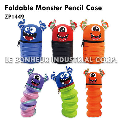Foldable Monster Pencil Case