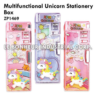 Multifunctional Unicorn Stationery Box