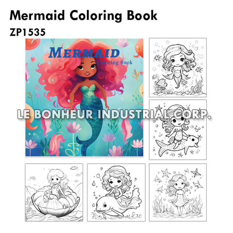 Mermaid Coloring Book