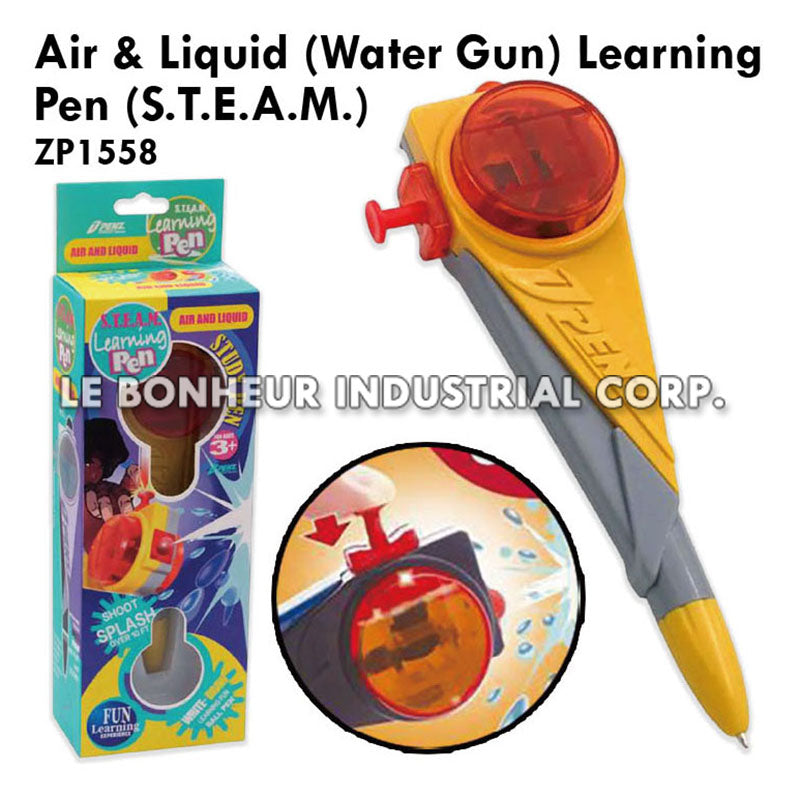 Air & Liquid (Water Gun) Learning Pen (S.T.E.A.M.)