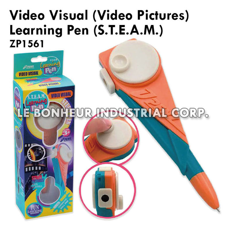 Video Visual (Video Pictures) Learning Pen (S.T.E.A.M.)