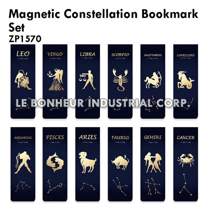 Magnetic Constellation Bookmark Set