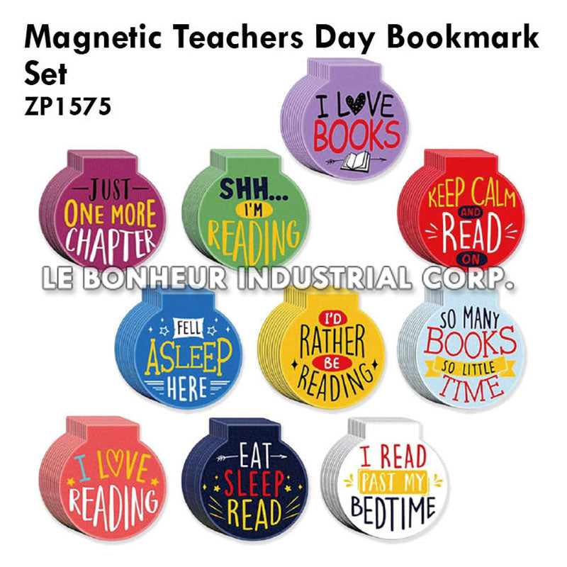 Magnetic Teachers Day Bookmark Set