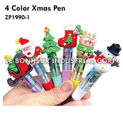 4 Color Xmas Pen