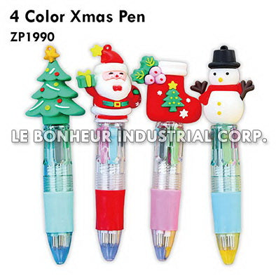4 Color Xmas Pen