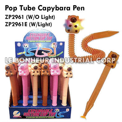 LED Pop Tube Capybara Pen