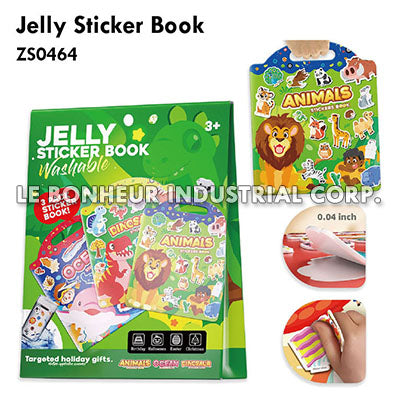 Jelly Sticker Book