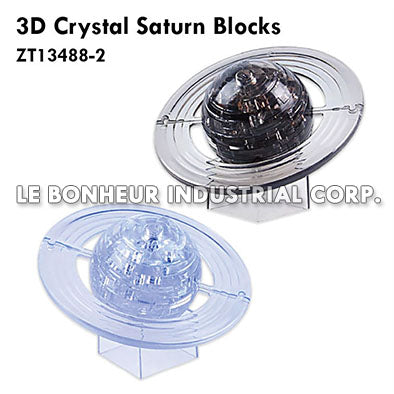 3D Crystal Saturn Blocks