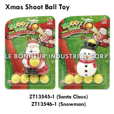 Shoot Ball Toy (Snowman)