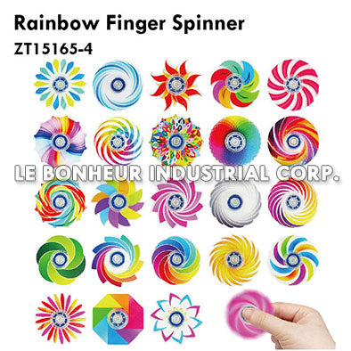 Rainbow Finger Spinner