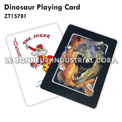 Dinosaur Playing Card