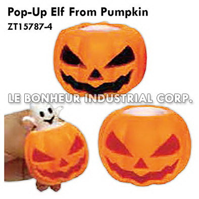 Pop-Up Elf From Pumpkin