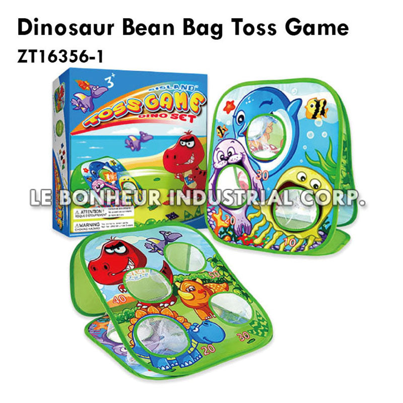 Dinosaur Bean Bag Toss Game