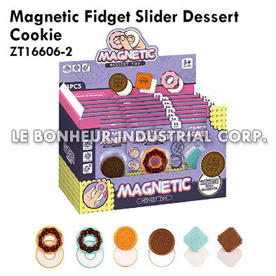 Magnetic Fidget Slider Dessert Cookie
