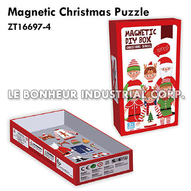 Magnetic Christmas Puzzle