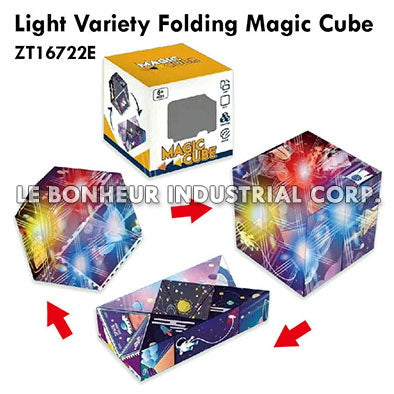 Light Variety Folding Magic Cube