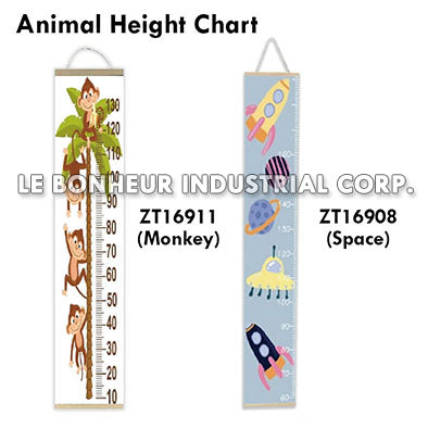 Monkey Height Chart