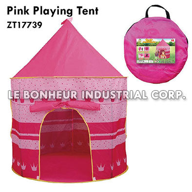 Pink Playing Tent