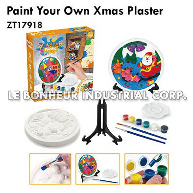 Paint Your Own Xmas Plaster