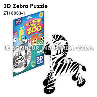 3D Zebra Puzzle