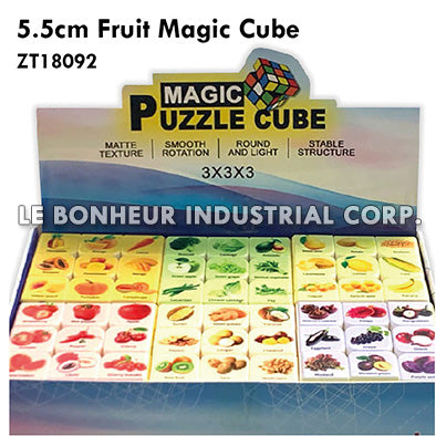 5.5cm Fruit Magic Cube